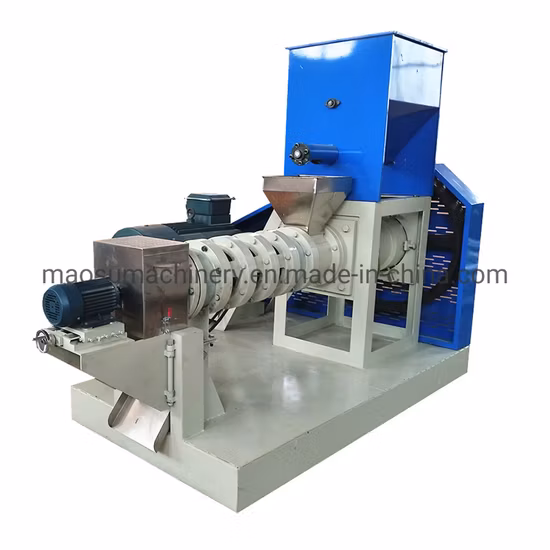 Línea automática de máquinas de procesamiento de extrusión de alimentos para perros de molino de pellets de alimentación de peces